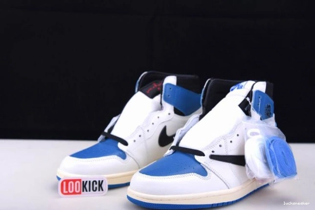 Reps LUCY and Travis Blue 1 Scott DH3227-105 Air White Jordan 0810